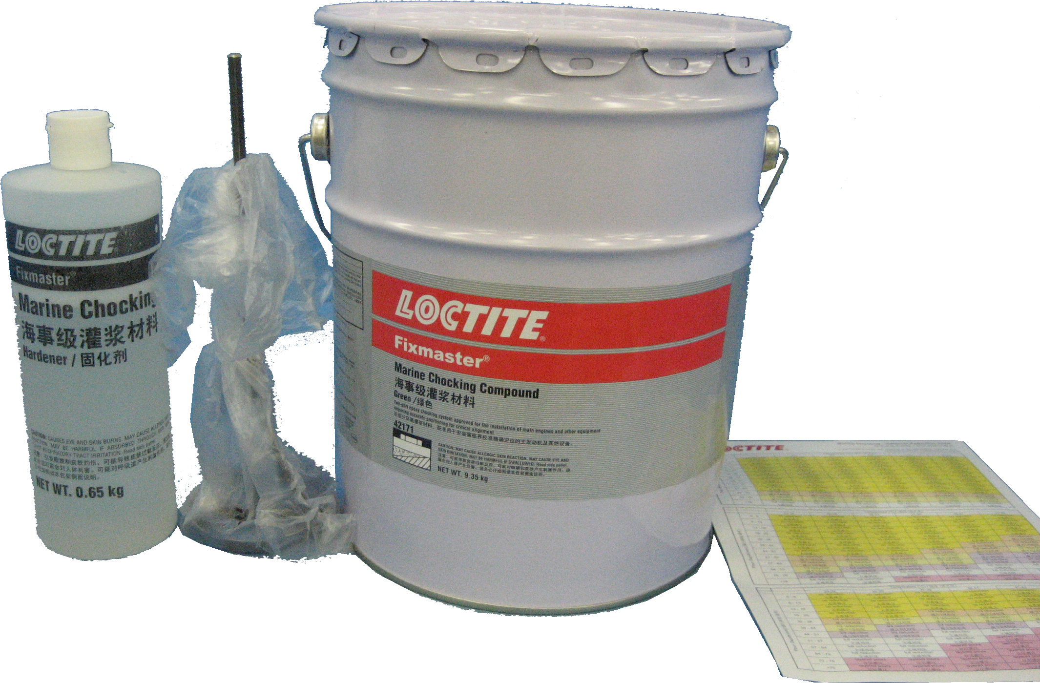 251710 FLOORING & GROUT LOCTITE, PC7202 GREEN 10KGS