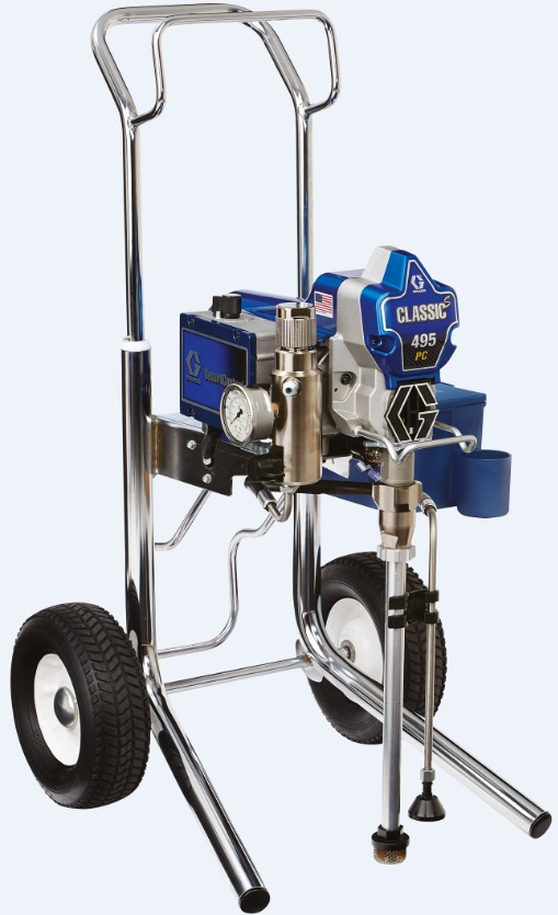 270871 SPRAYER AIRLESS GRACO CLASSIC, S495 110V 1.8LTR/MIN #17C347