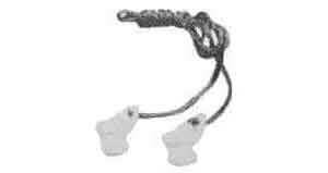 331157 EAR PLUG SILICONE RUBBER, CORDED FOR HI PITCH NOISE