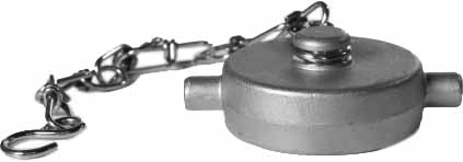 333206 CAP HOSECOUPLING BRASS PIN LUG, 1-1/2