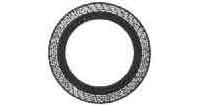 350146 HOSE WATER RUBBER CORRUGATED, 5KG 38MMX2B