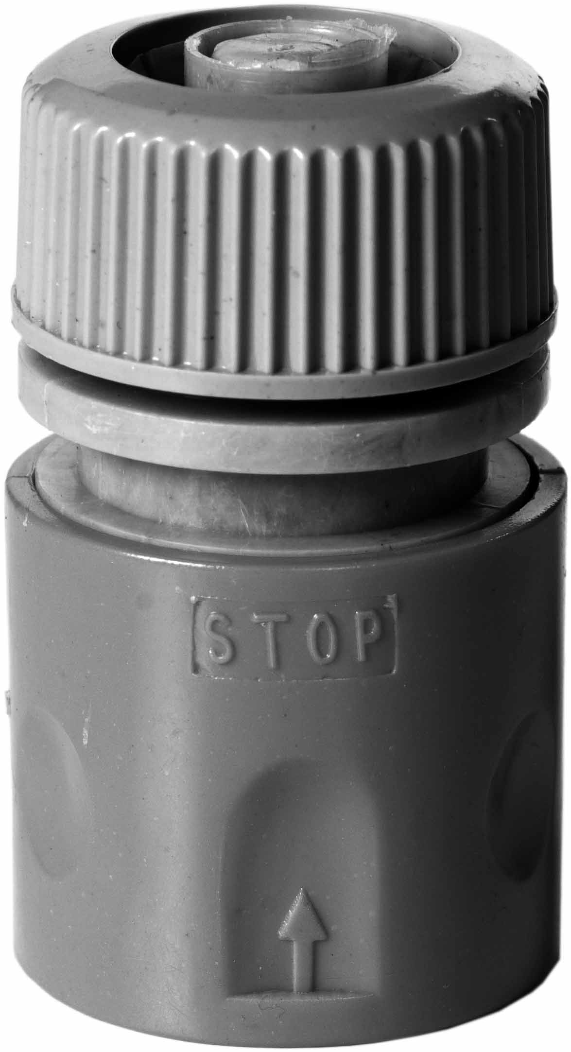 350903 COUPLING GARDEN HOSE PVC, GARDENA 13MM WATERSTOP SM21040
