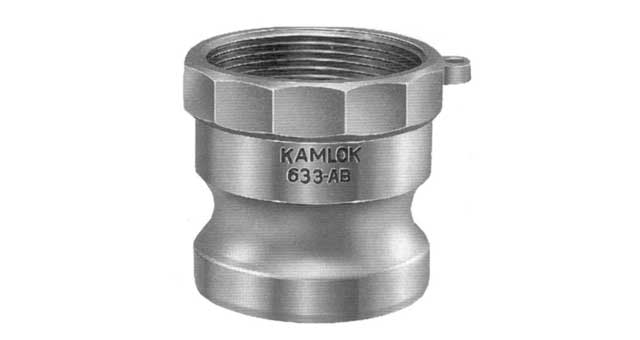 351703 COUPLING CAM&GROOVE ALUM ALLOY, A PLUG W/FEMALE THREAD 1