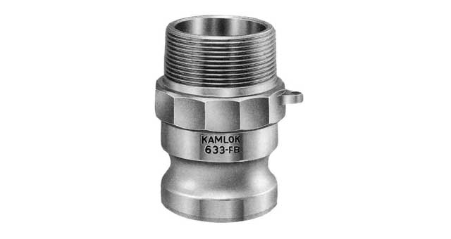 351751 COUPLING CAM&GROOVE ALUM ALLOY, F PLUG W/MALE THREAD 1/2