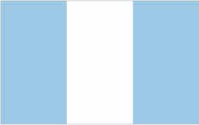 371919 FLAG CIVIL ENSIGN, GUATEMALA 4' X 6'