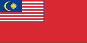 371930 FLAG CIVIL ENSIGN, MALAYSIA 3' X 4'