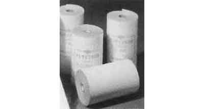 372697 TELEPRINTER RECORDING PAPER, 4-PLY 214MMX48MTR