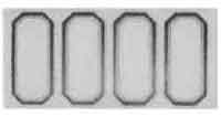 391321 LABEL PLAIN 100'S/PKT