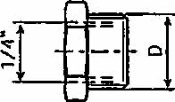 451155 NIPPLE CONNECTING 1/2 1011, FOR AUTO GREASE DISPENSER