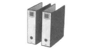 470201 FILE HARD COVER W/ARCH HOLDER, &FASTENER 307X282X85MM 