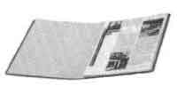 470216 FILE SEMI-HARD COVER W/SPRING, CLIP A-4S 307X225X30MM