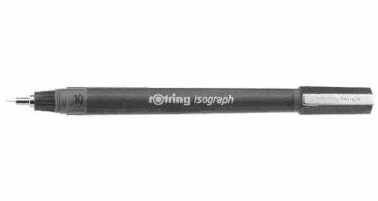 470761 ROTRING ISOGRAPH PEN 0.7MM, COMPLETE
