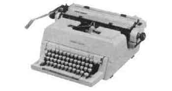471926 TYPEWRITER OFFICE MANUAL, 470MM PICA