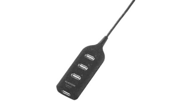 472893 HUB USB（TYPE B） 3.0 4PORTS
