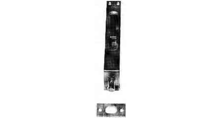 490521 FLASH BOLT FOR DOOR STAINLESS, 148.5X22MM