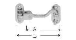 490534 SILENT DOOR HOOK, HOOK LENGTH 400MM