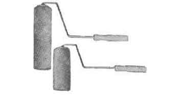 510302 PAINT ROLLER WOOL 50MM WIDTH, COMPLETE WITH HANDLE