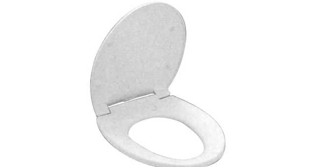 530334 SEAT TOILET CLOSED FRONT, WITH COVER MODEL TC290
