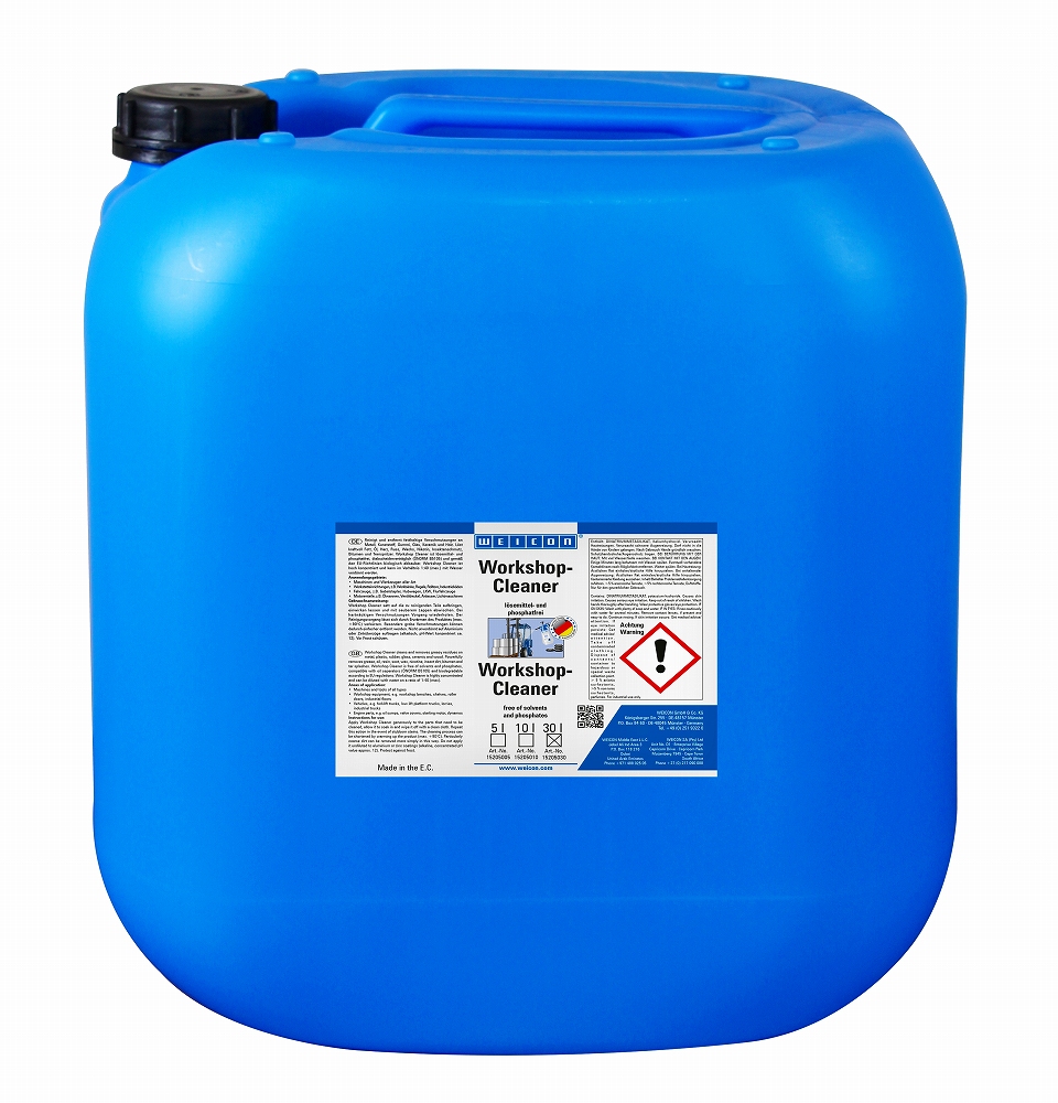 551579 CLEANER & DEGREASER ALLPURPOSE, WEICON WORKSHOP-CLEANER 30LTR