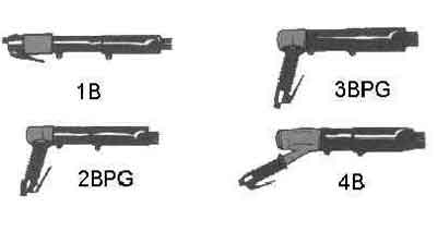 590481 NEEDLE SCALER PNEUMATIC 2B, TRELAWNY 3000 BPM