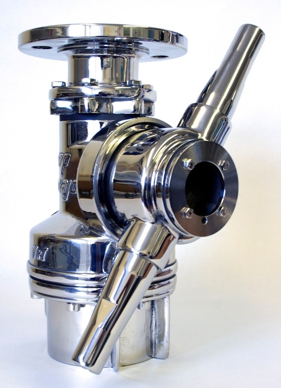 590763 TANK CLEANING MACHINE VP MAJOR, S. STEEL 2X14MM NOZZLE