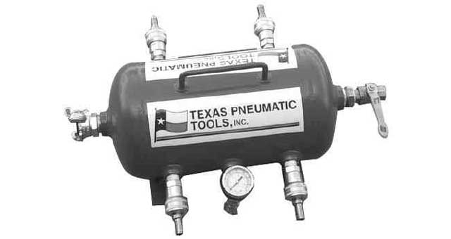 590892 MANIFOLD AIR TANK STYLE, RUSTIBUS TX-3AMF 4 OUTLETS