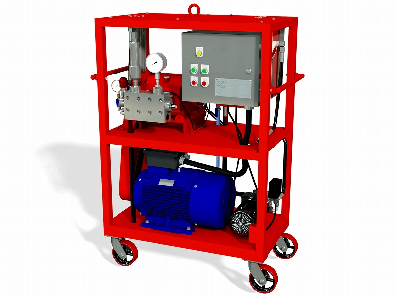 590900 WATER BLASTER VERTICAL TYPE, ULTRA HIGH PRESSURE 1500BAR