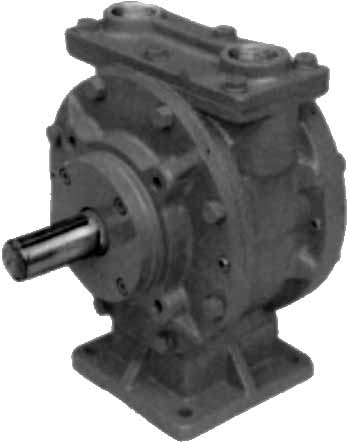 590978 MOTOR AIR VANE TYPE FACE MOUNT, 2WAY ROTATE MODEL VF10 0.75KW