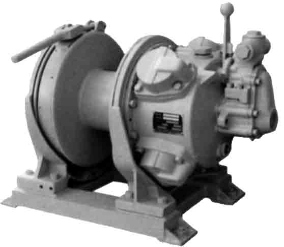 591379 WINCH AIR AUTO BRAKE 12KW, ROPE PULL 3TON MODEL:W-30