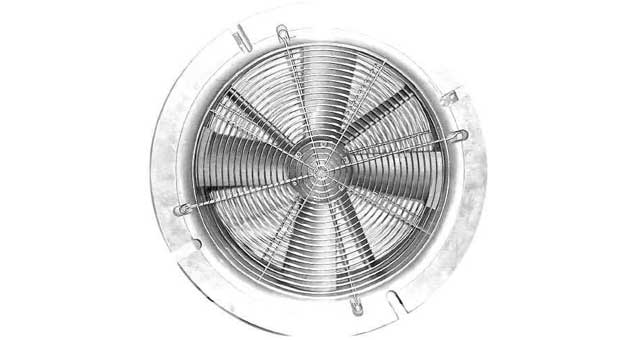 591413 FAN JET AIR MOVER RUSTIBUS, TX-JF20 DIA 50CM