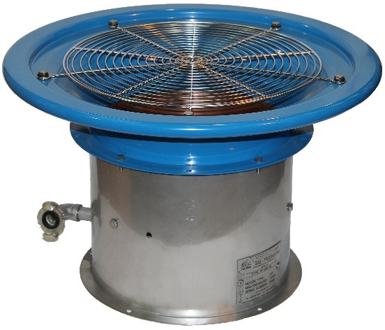 591429 GAS FREEING FAN PNEUMATIC, PORTABLE VP950AS 9000M3/HR