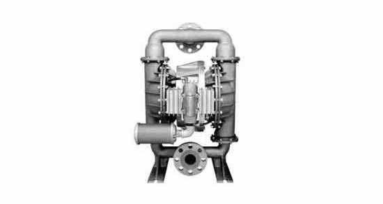 591618 DIAPHRAGM PUMP WILDEN H400 S, HI-PRESSURE S.STEEL CASING