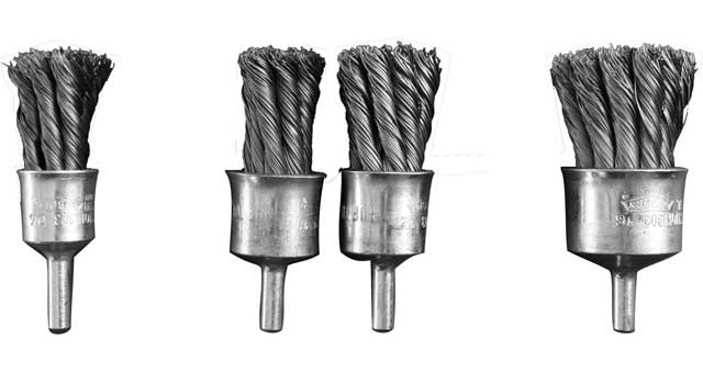 592087 BRUSH WIRE 6MM SHANK 23X0.30MM, F/DERUSTING BRUSH #BP-30311