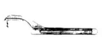 592328 COUPLING SPANNER FOR, BUTTERWORTH TANK CLEAN MACHINE