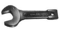611151 WRENCH STRIKING SINGLE OPENEND, 15DEG BENT 60MM