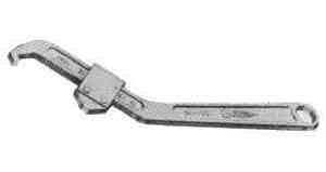 611202 WRENCH HOOK SPANNER ADJUSTABLE, 95 TO 165MM