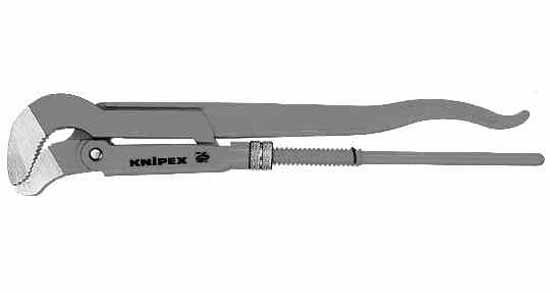 611315 WRENCH PIPE S TYPE 45DEG JAWS, CAPACITY 1/2