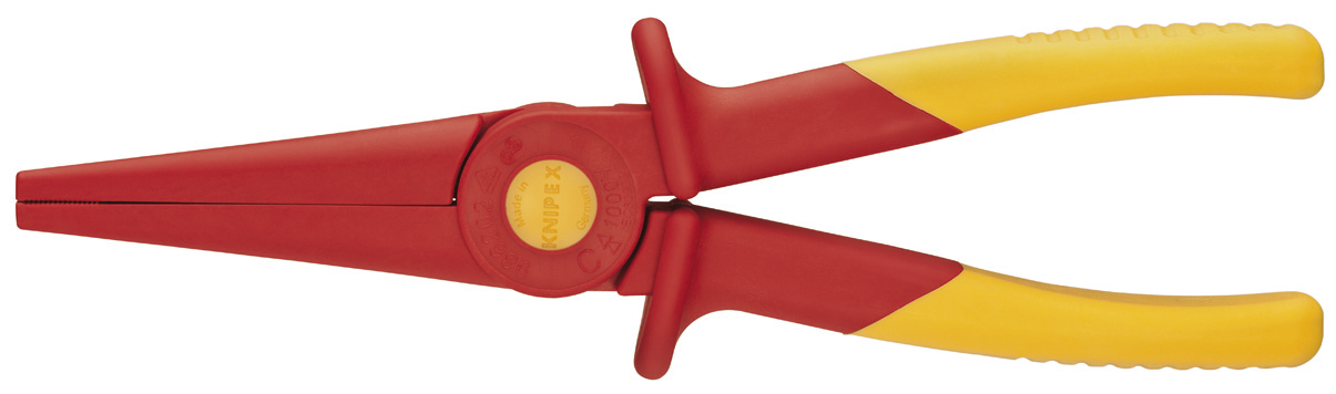 611690 PLIER SNIPE NOSE INSULATED, PLASTIC LENGTH 220MM