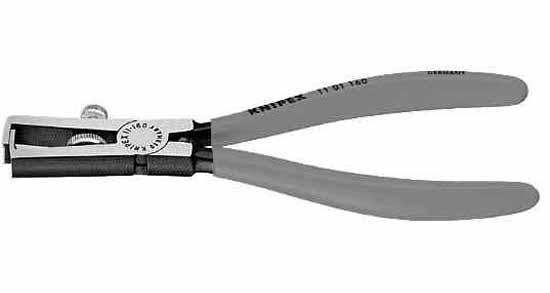 611741 STRIPPER WIRE PLASTIC COATED, HANDLE FOR 5MM2 CABLE L:160MM