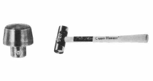 612664 SPARE TIP FOR COPPER HAMMER, NO.2 (0.9KGS)