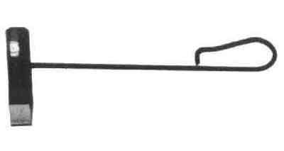 612958 CHISEL CROSS CUT HOT, WITH IRON HANDLE 32X140MM