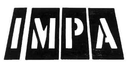 613135 STENCIL LETTER ADJUSTABLE, BRASS A-Z & 0-9 38MM 76'S