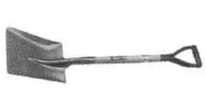 613686 SHOVEL STEEL SQUARE 1050MM