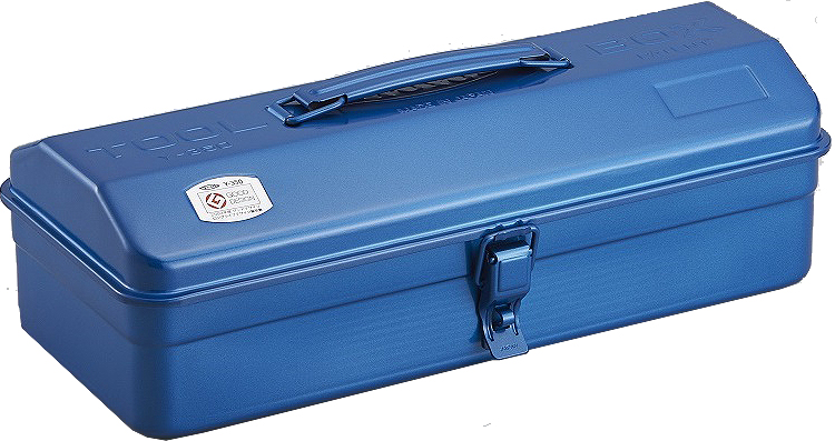 613813 TOOL BOX QUONSET TYPE STEEL, 260X120X100MM