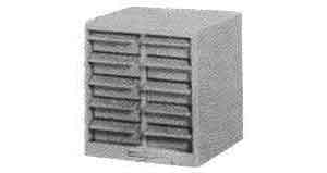 613834 PARTS CABINET WITH 40 DRAWERS, STEEL 477X240X465MM