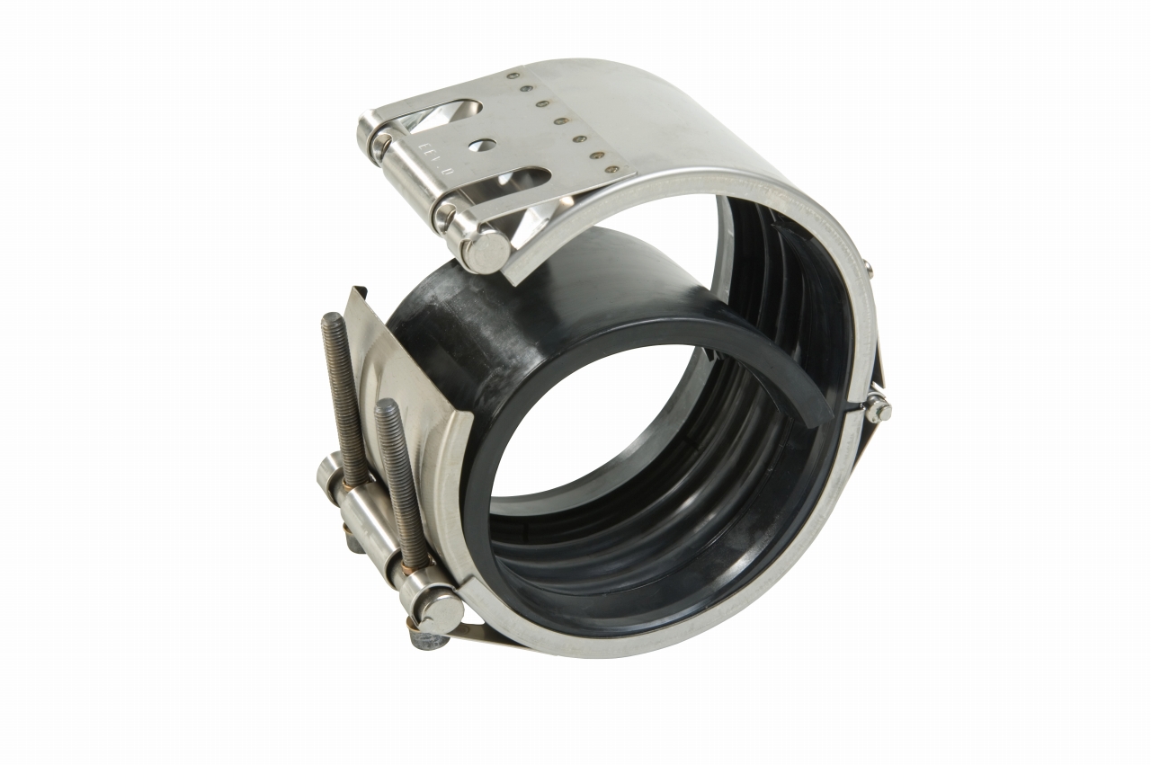 614184 PIPE CLAMP STRAUB 125A, RUBBER (NBR) SLEEVE