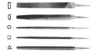 614378 FILE ROUND DOUBLE-CUT, DEAD-SMOOTH 200MM