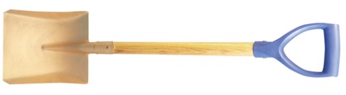 615954 SHOVEL SQUARE NON-SPARK, BERYLLIUM COPPER 180X910MM