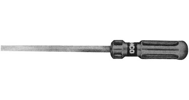 616318 SCREWDRIVER BLADE W/HEXAGONAL, SECTION BAHCO #BE-6870 175MM