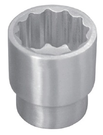 616863 SOCKET WRENCH 12POINT S.STEEL, 12.7MM/SQ DRIVEX27MM (1-1/16